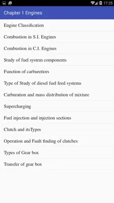 Automobile Engineering android App screenshot 1